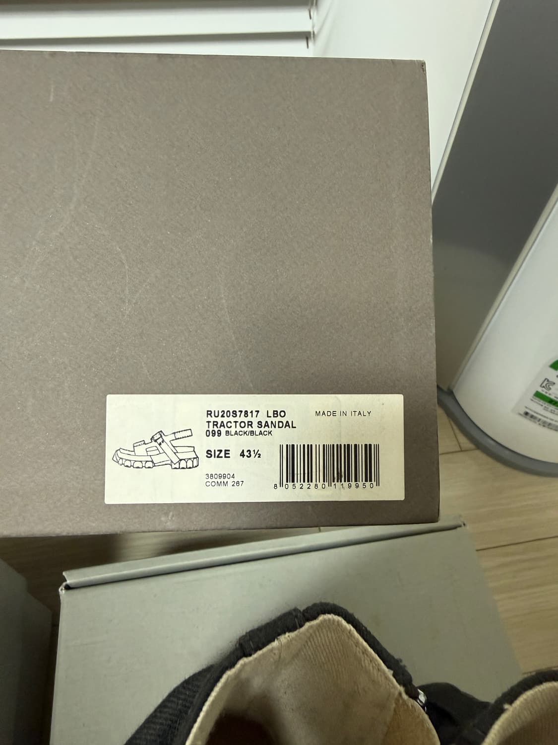 릭오웬스 샌들 43.5 상품이미지8