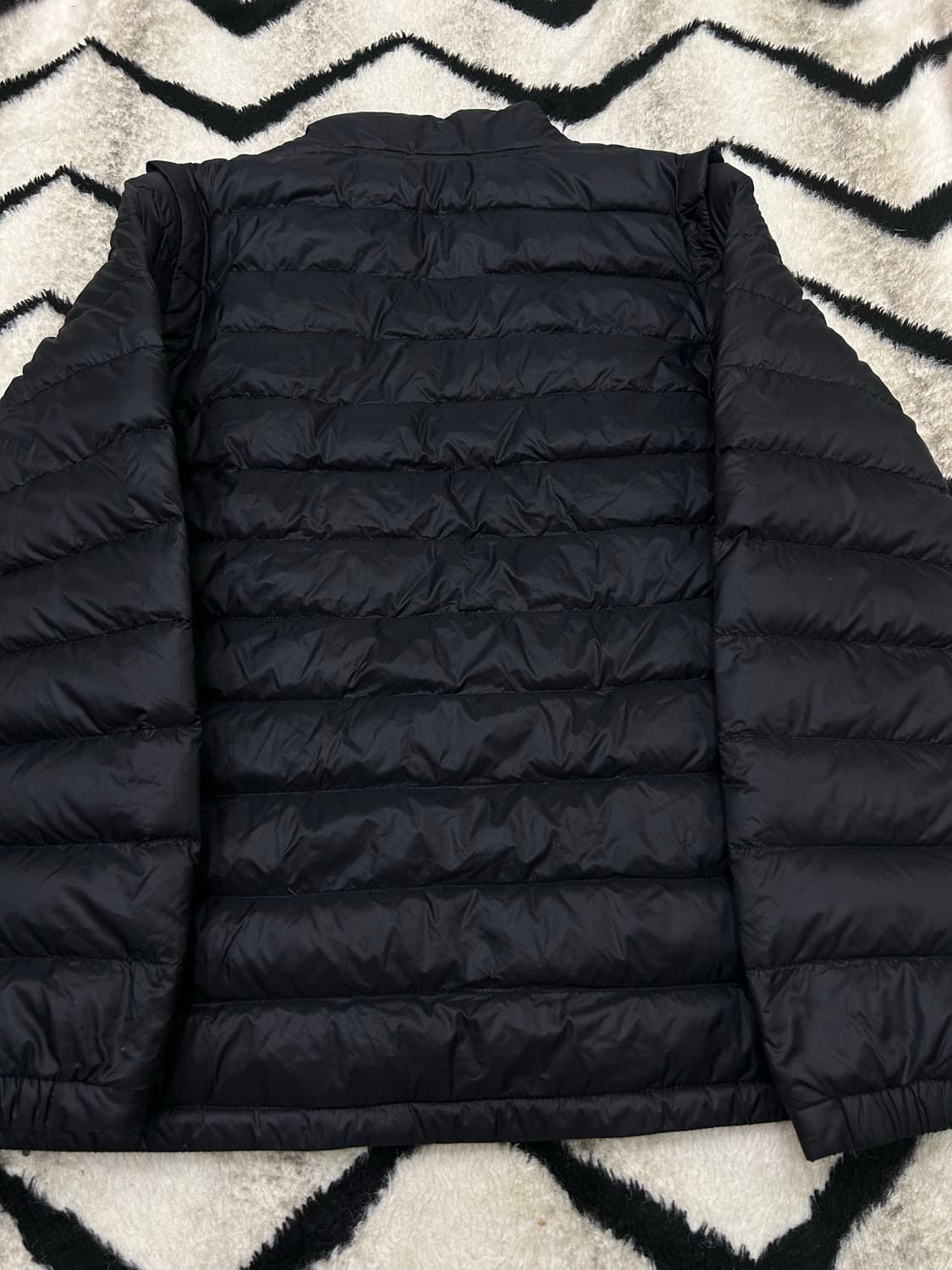 [L]까스텔바작 덕다운 경량 자켓/블랙 상품이미지4