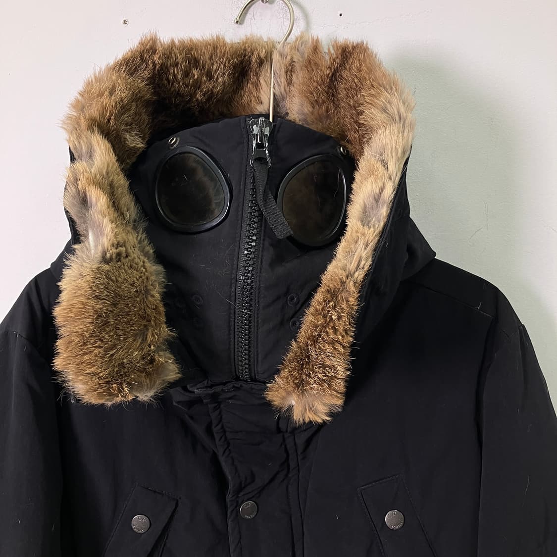 CP컴퍼니 노르지 고글 후드 패딩 점퍼 95 상품이미지5