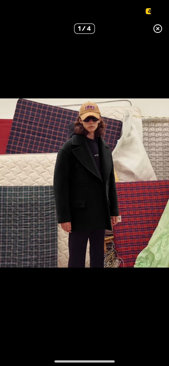 (구매) 아더에러 하프코트,피코트 상품이미지1