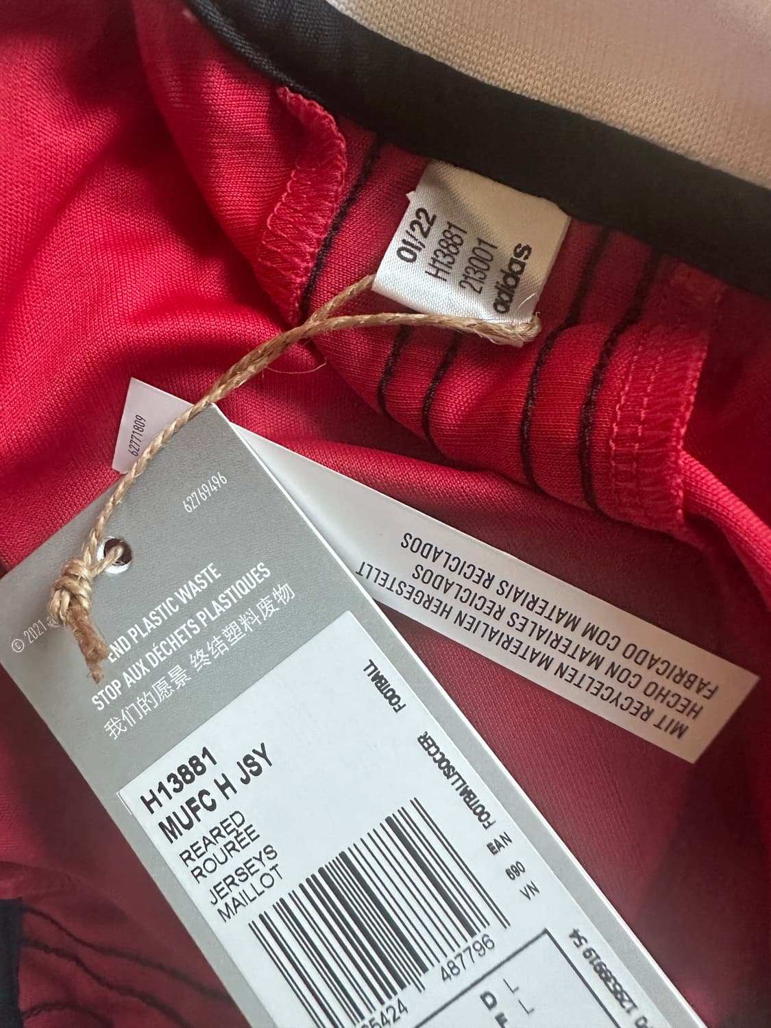 22/23 맨체스터 유나이티드 홈 호날두 XL 상품이미지5