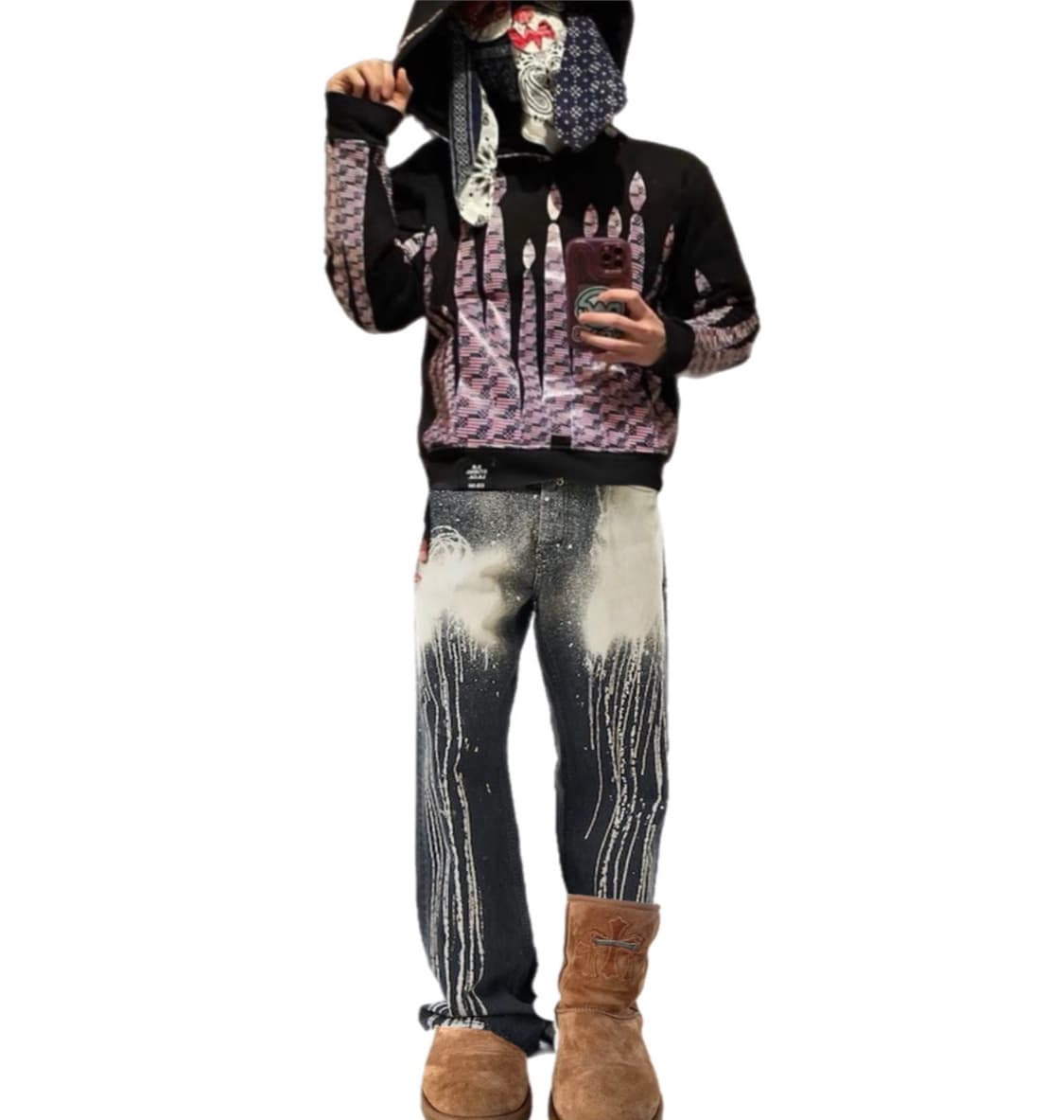 ( 레어 데드스탁) Hope Criss 페인팅 진 상품이미지2