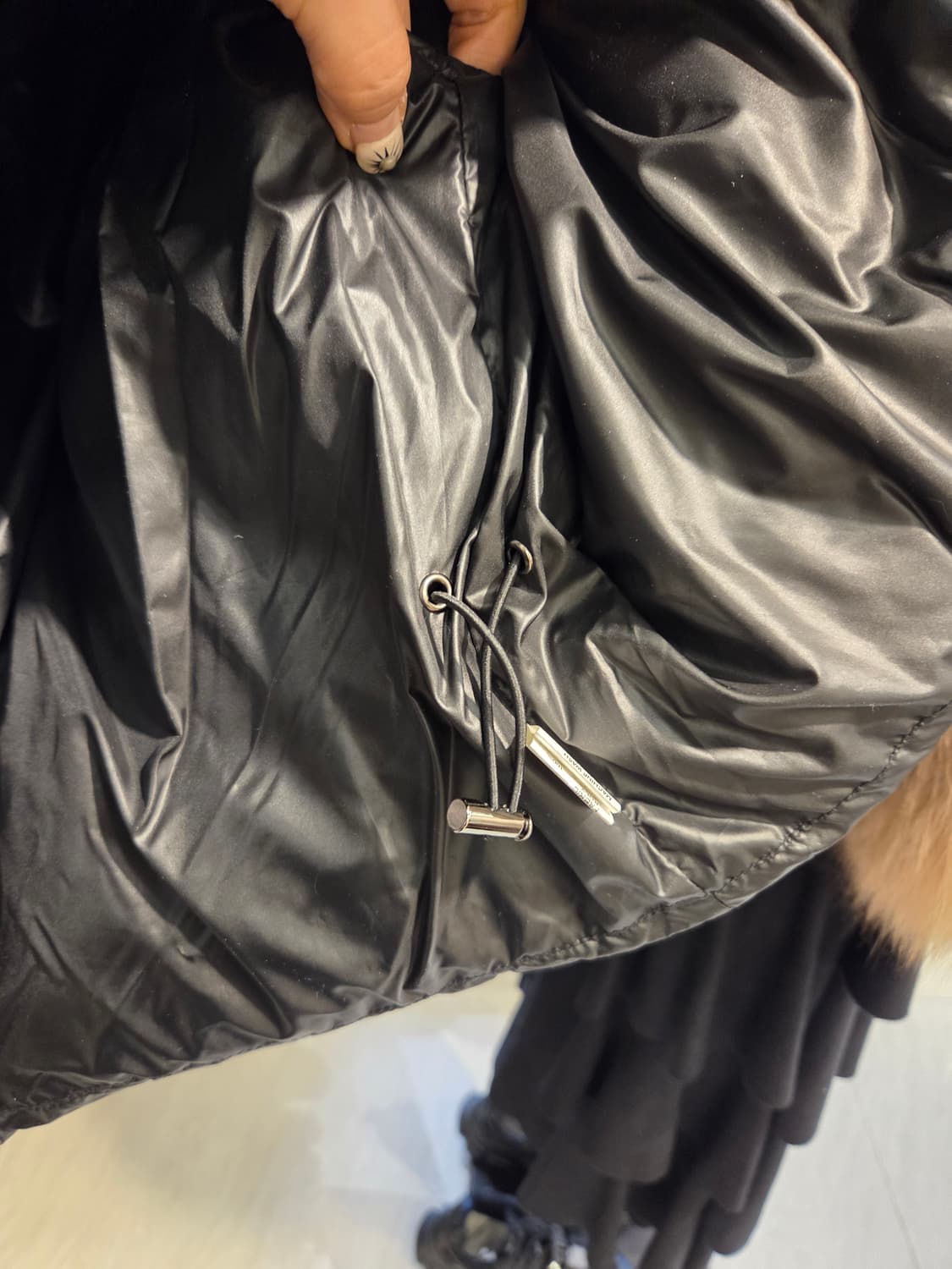 JS.NEW YORK JS뉴욕 오버핏 후드 집업 패딩 베스트 상품이미지7