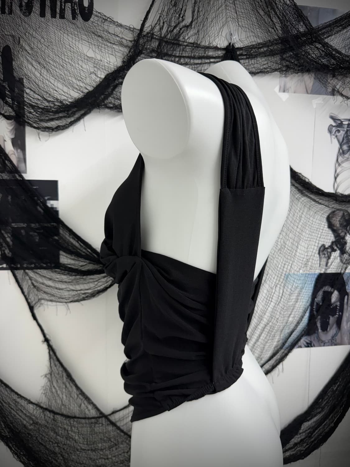 Beads string detail sleeveless 상품이미지6