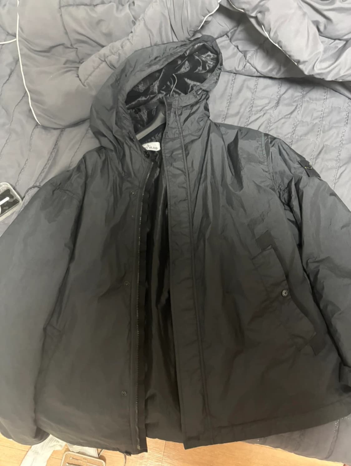 [XXL] 25SS 스톤아일랜드 크링클랩스 윈드 드롭 후드 자켓 집업 상품이미지2