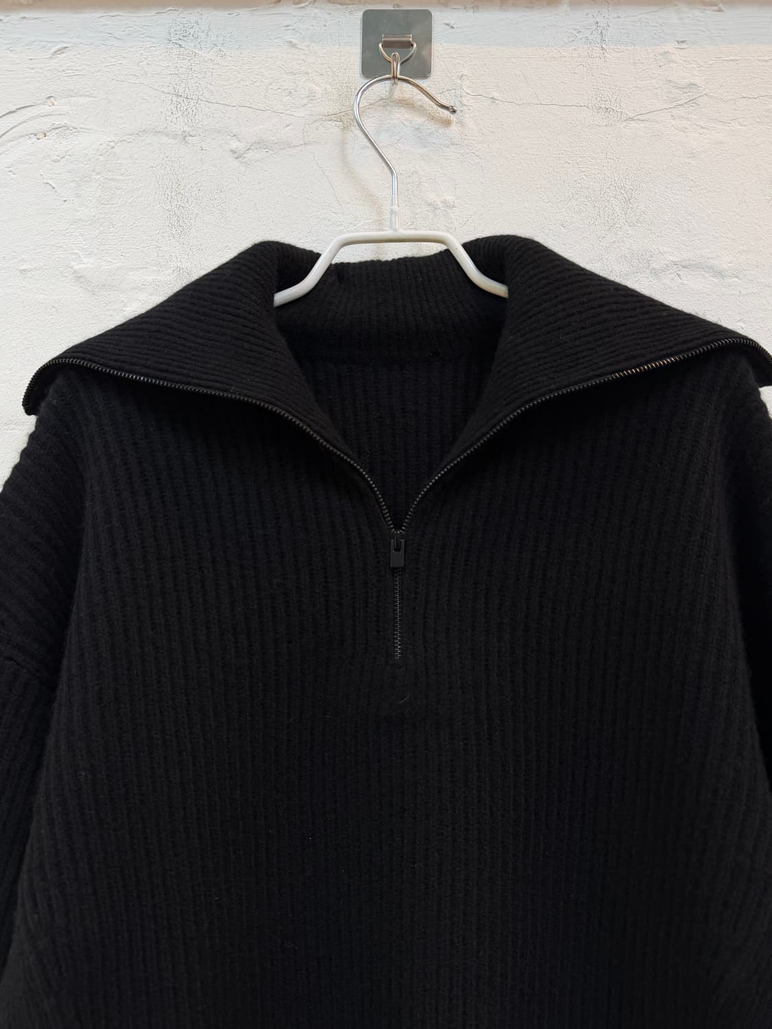 Vince 울 캐시미어 블렌드 하프집업 스웨터 S 상품이미지3