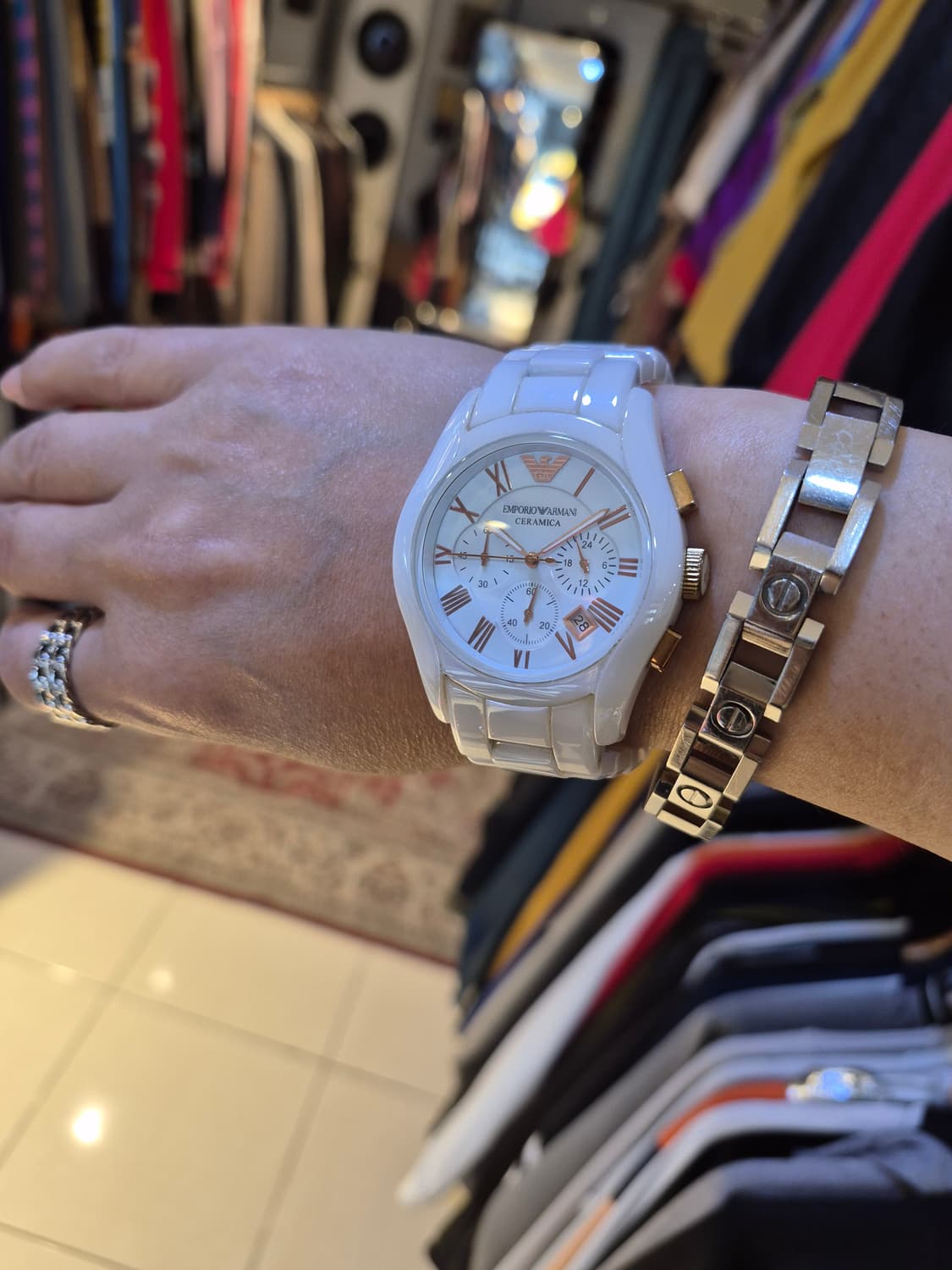 공용 아르마니 세라믹 시계 상품이미지3