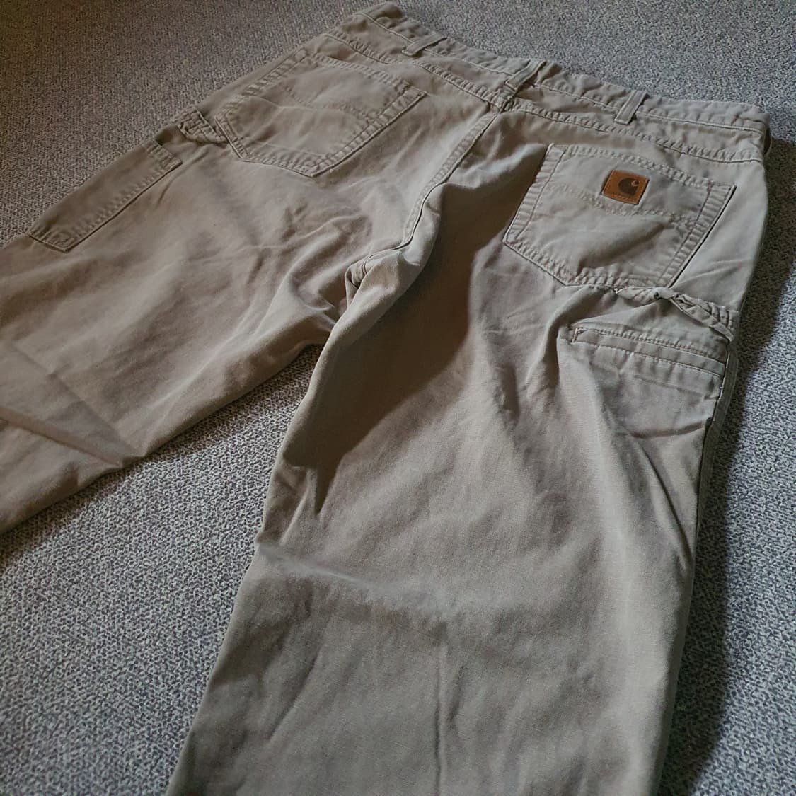 칼하트 B159 루즈 핏 캔버스 카펜터 팬츠 no.73 상품이미지6