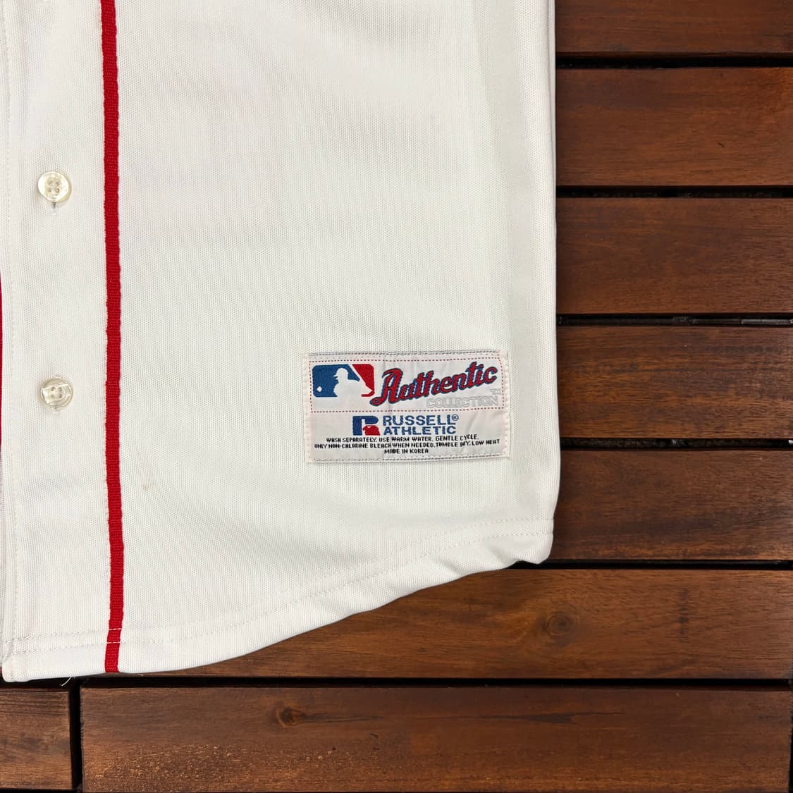 (XS) 러셀 클리블랜드 인디언스 야구 유니폼 상품이미지7