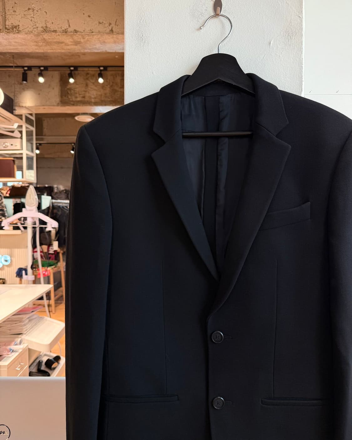 지방시 블랙 백지퍼 테일러드 블레이저 자켓  상품이미지4