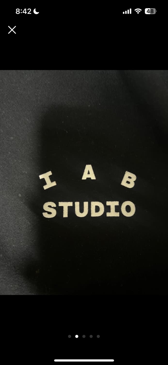 아이앱 스튜디오 후드티 블랙 M 상품이미지2