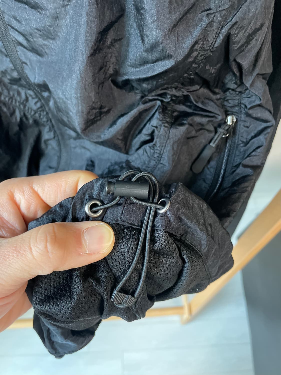 트래블 셔링 나일론 바람막이 자켓 상품이미지4