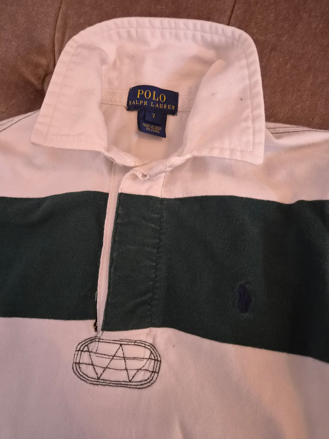 폴로랄프로렌 키즈 긴팔코튼카라티셔츠 7T 상품이미지5