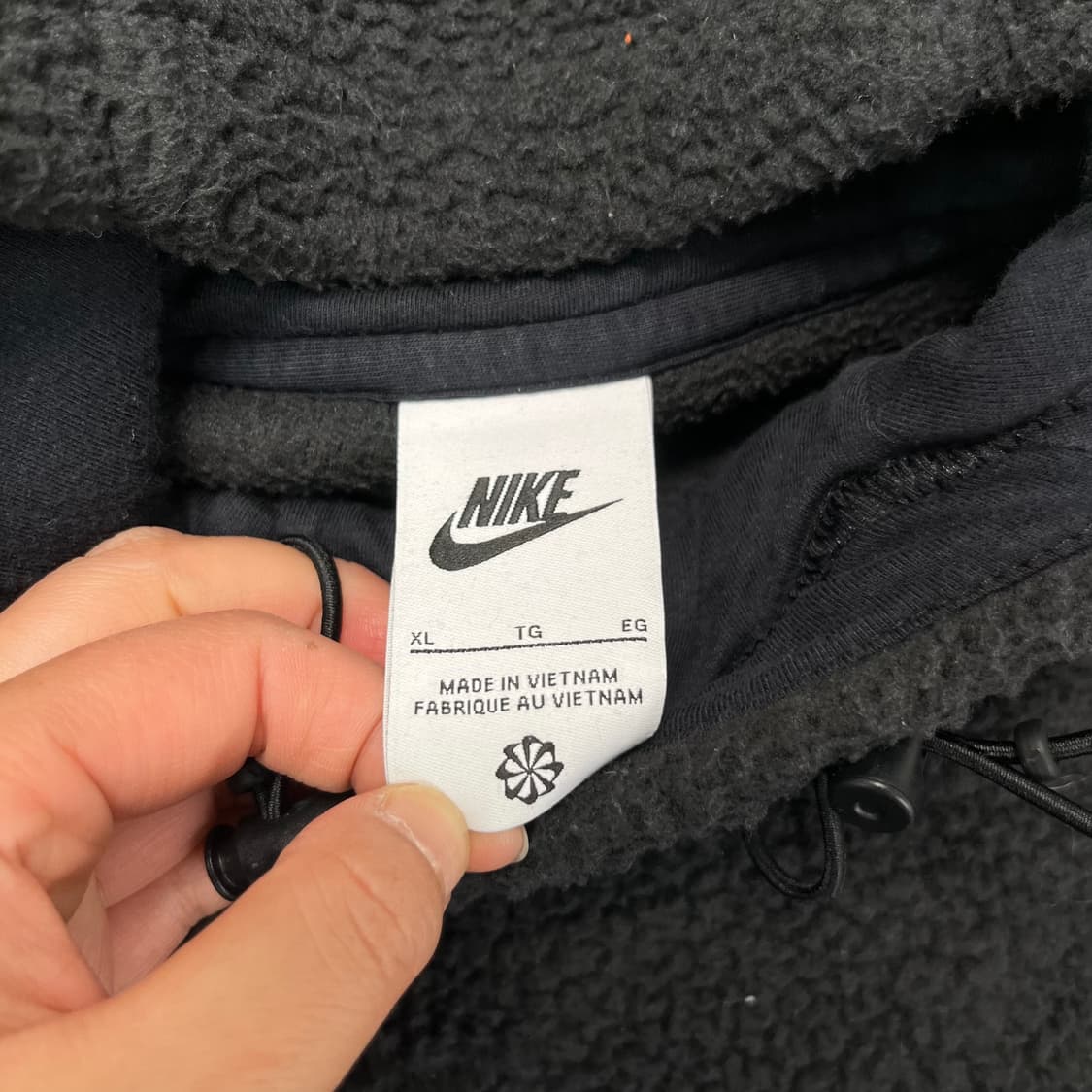 105 나이키 신형 양털 플리스 후드티 상품이미지4