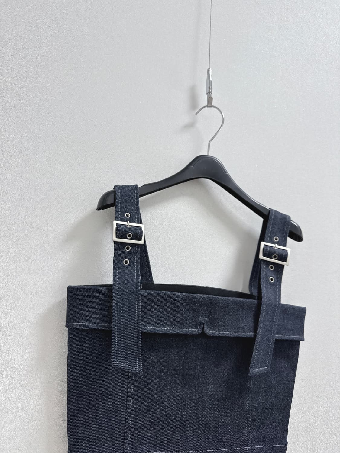 플로움 데님 뷔스티에 탑 상품이미지2