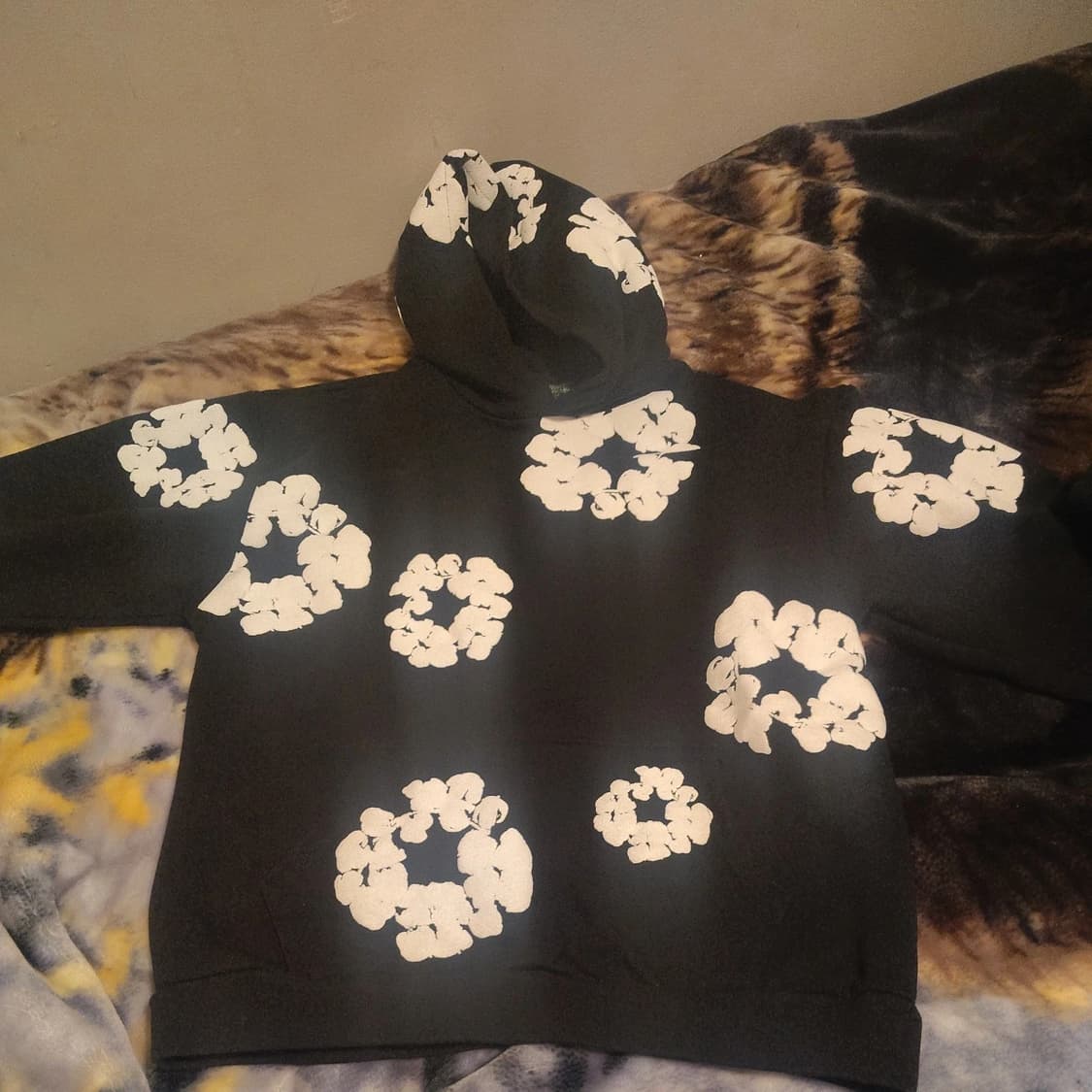 데님 티어스 더 코튼 리쓰 후드티 블랙 상품이미지1