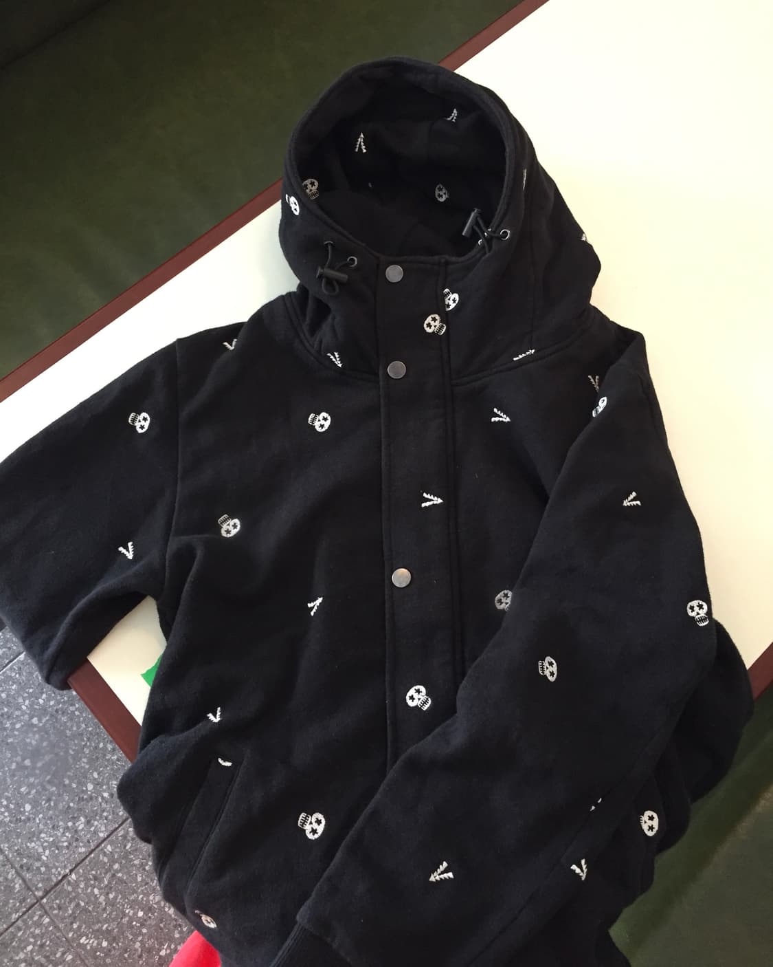 SHIPS JET BLUE standard fit 2way skull 상품이미지2