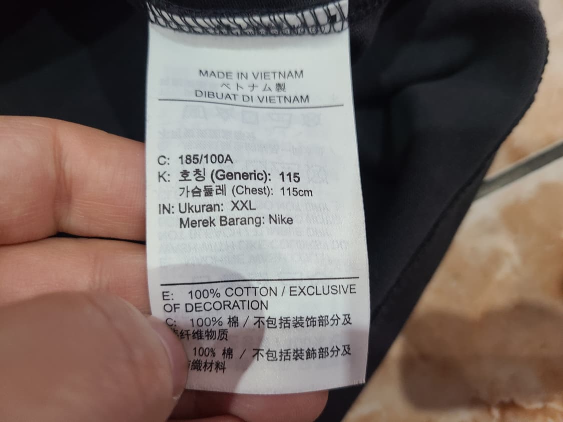 조던 크루넥 티셔츠 오프 누아르 상품이미지5