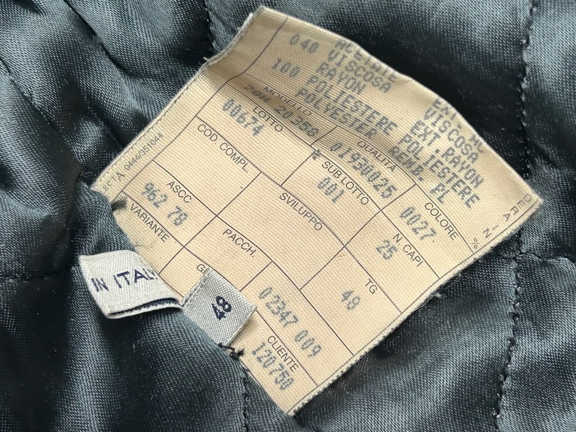 조르지오 아르마니 레더 블루종 상품이미지9