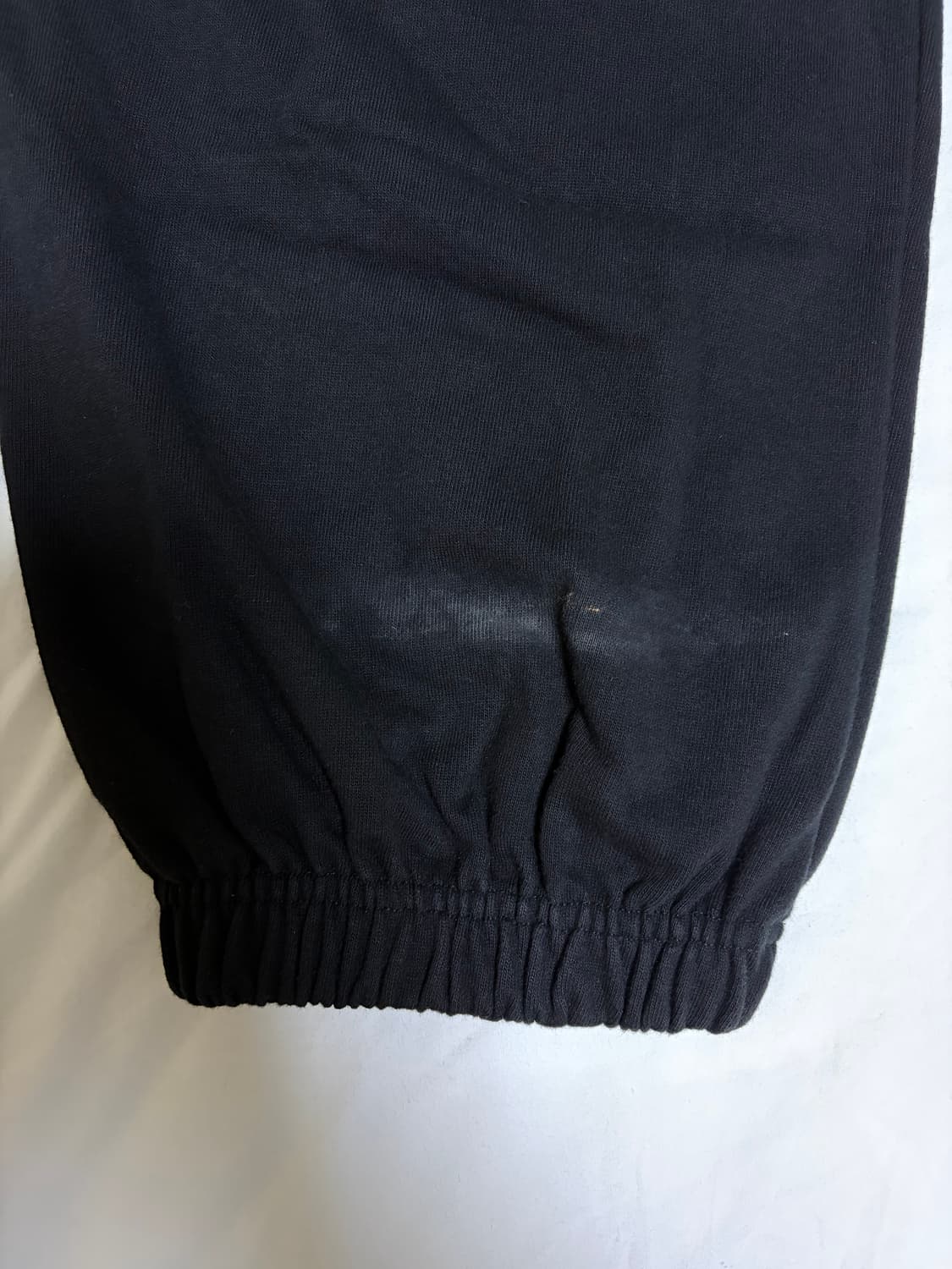 KIMSEOUL 킴서울 로고 스웻 조거 팬츠 블랙 1사이즈  상품이미지4