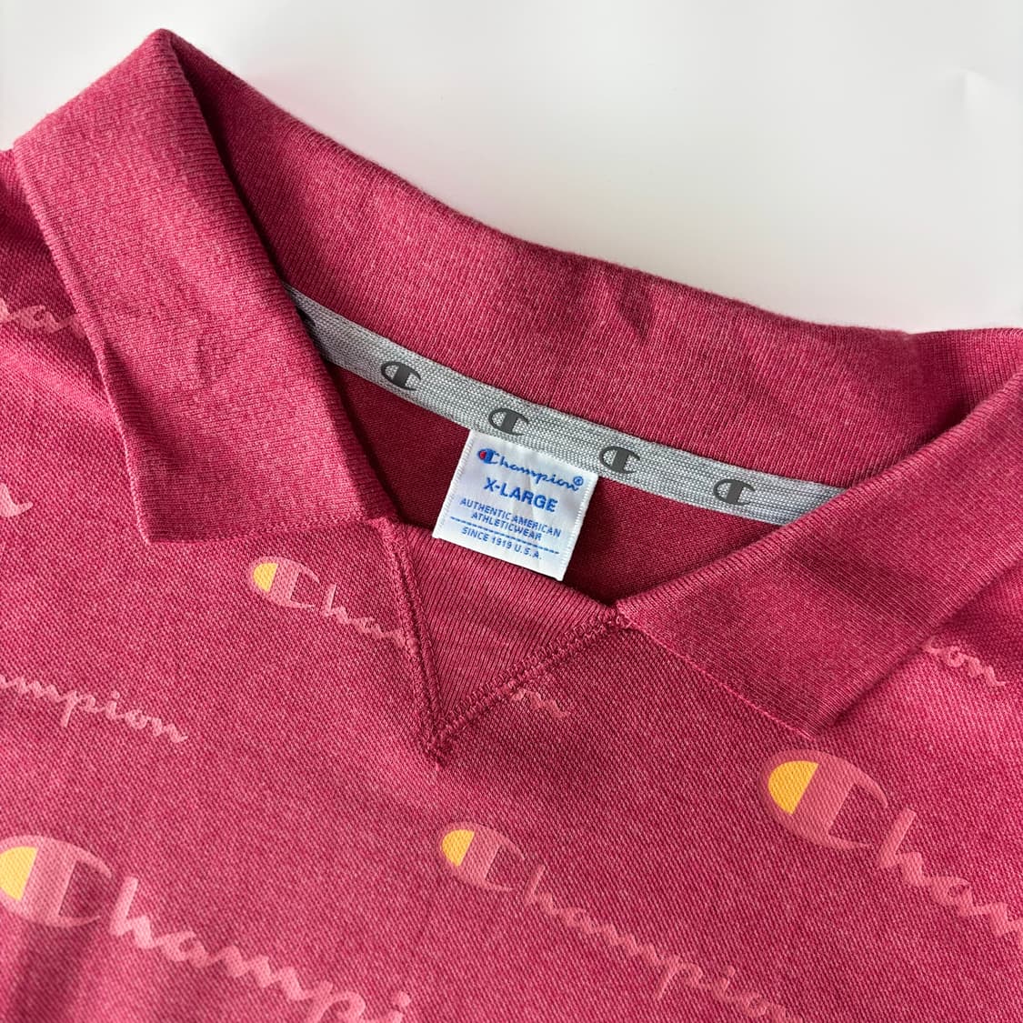 CHAMPION ‘All-over Logo’ 테리 폴로 셔츠 상품이미지2