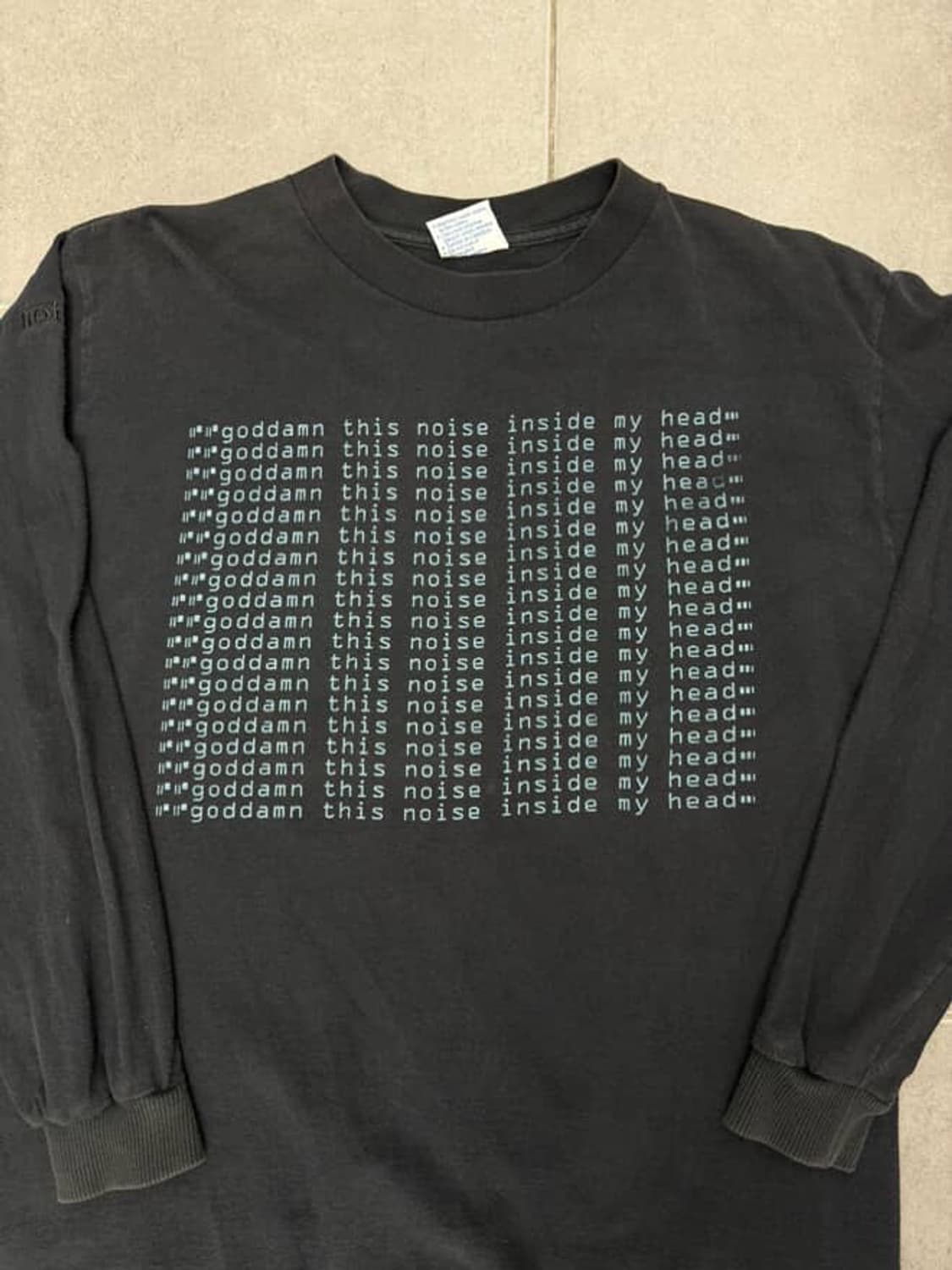[L] 90s nine inch nails 빈티지 롱슬리브 상품이미지4