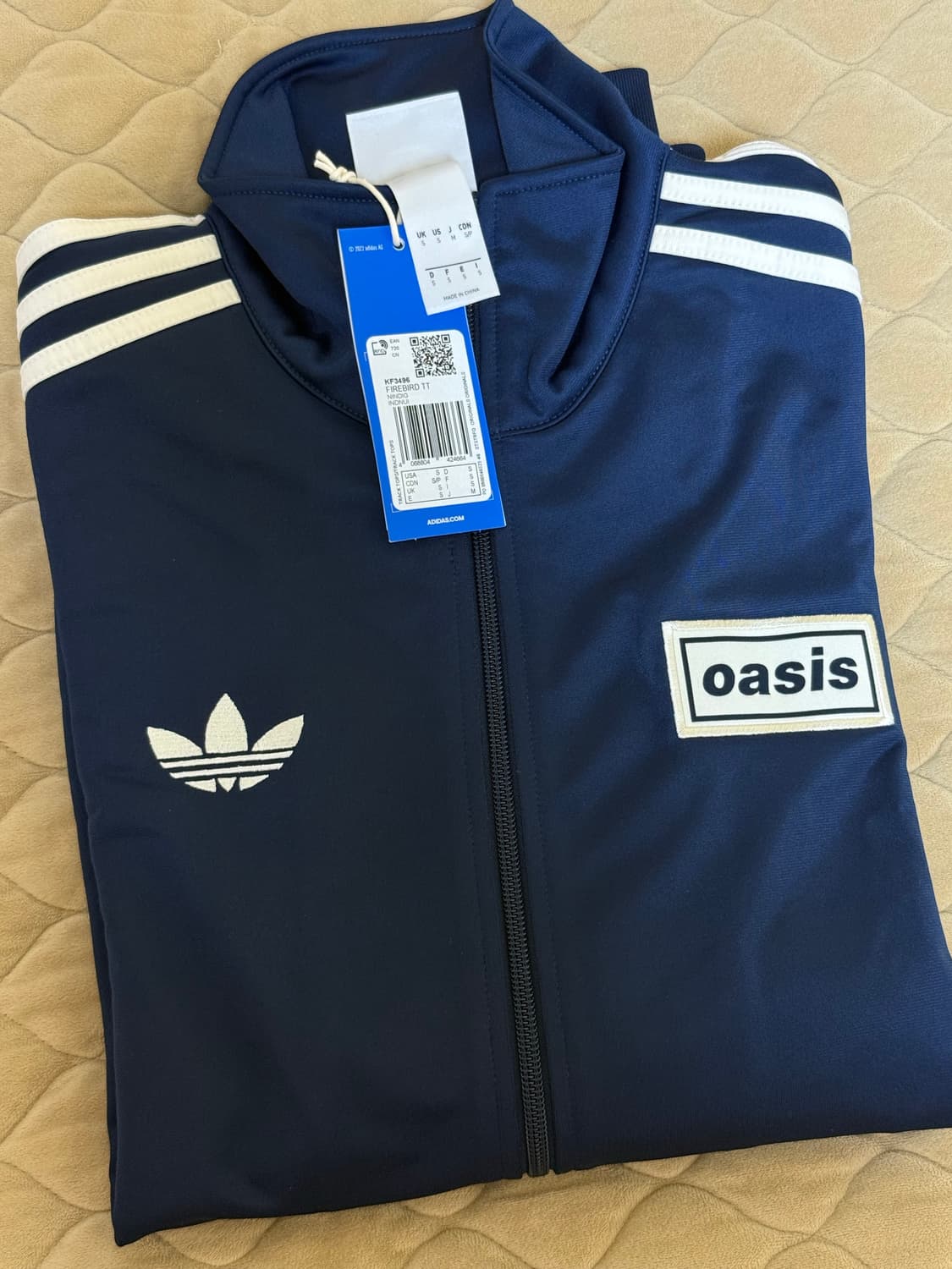 아디다스 오아시스 서울 트랙탑 S 네이비 새상품 상품이미지3