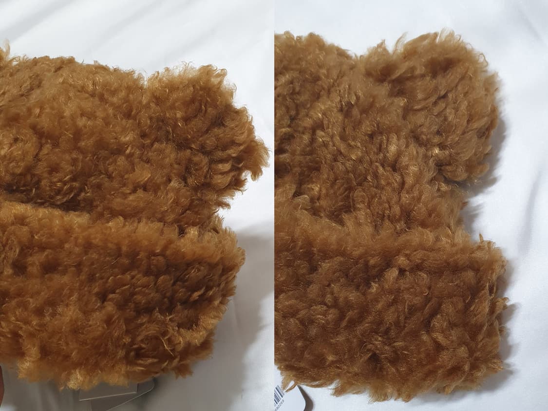 브라운 basicks 베이식스 베어 비니 뽀글이 곰돌이 벙거지 모자  상품이미지8