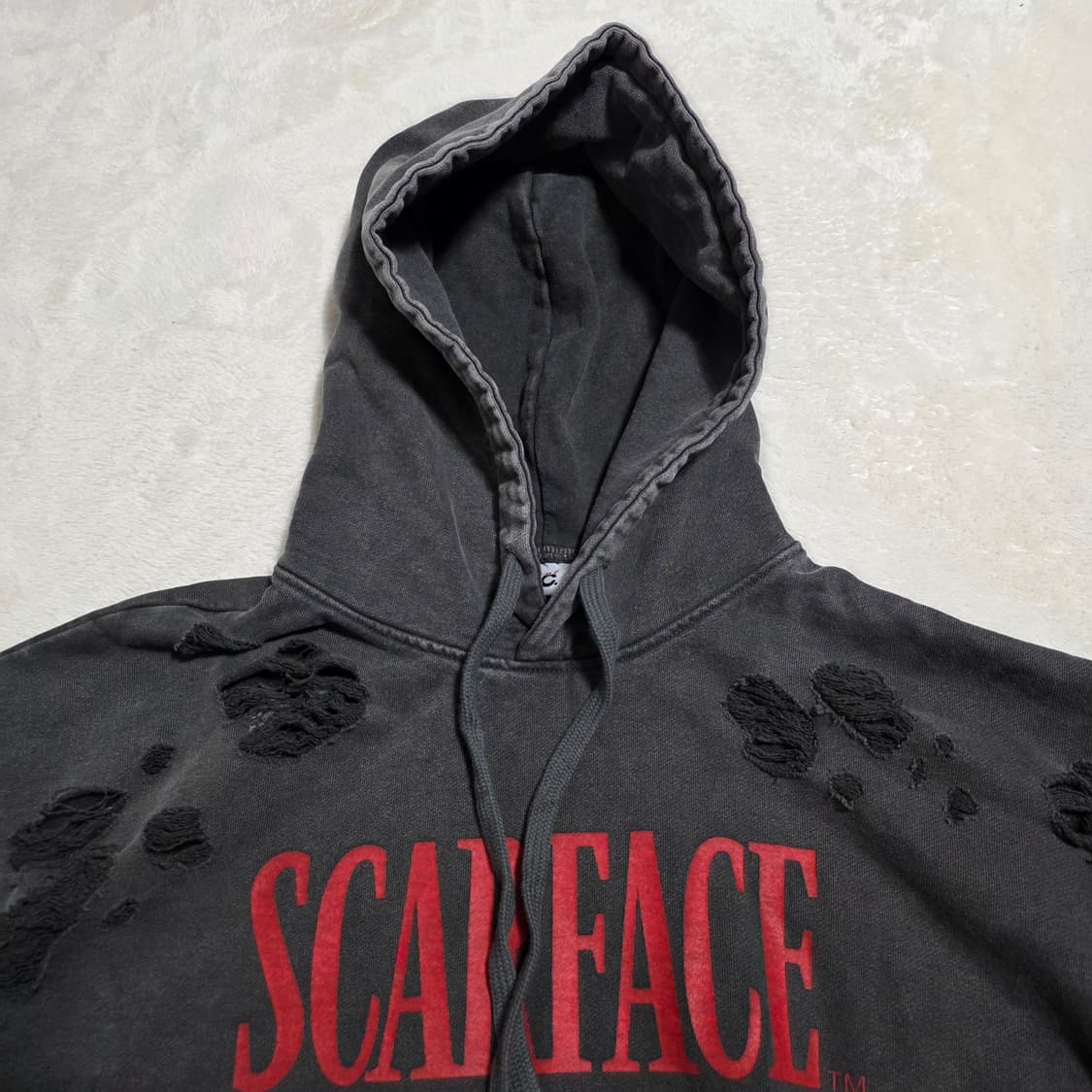 (XL)LMC 스카페이스 데미지 후드티 상품이미지2