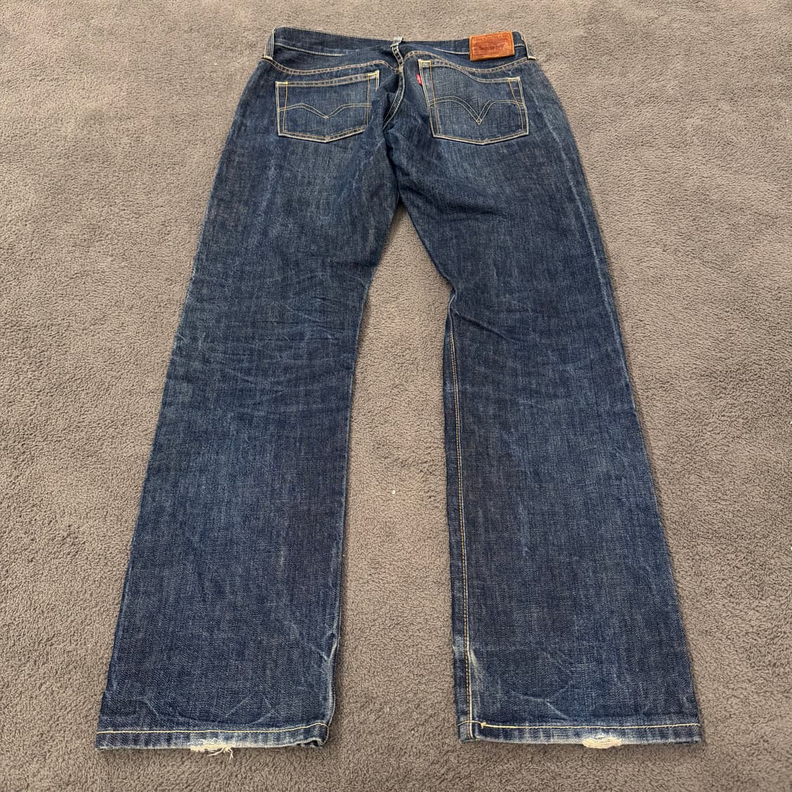 [ 정품/28X34 ] 리바이스 501 캐피탈 E 데님 청바지 상품이미지3