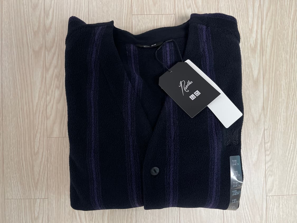 유니클로 니들스 스트라이프 가디건 XL 상품이미지2