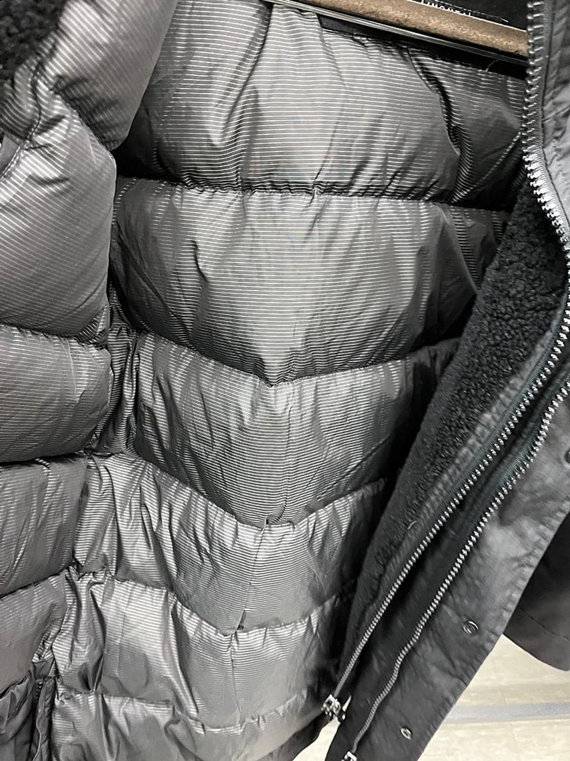 110) 알레그리 폭스퍼 무스탕 구스다운  상품이미지8