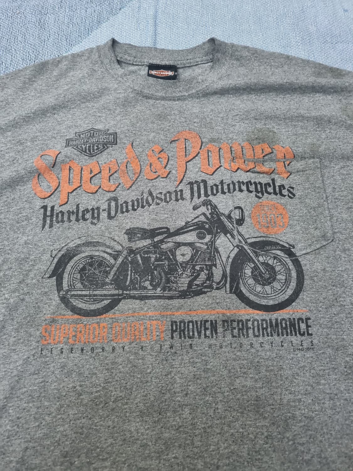 할리데이비슨 빈티지 티셔츠 (HARLEY-DAVIDSON) 상품이미지2