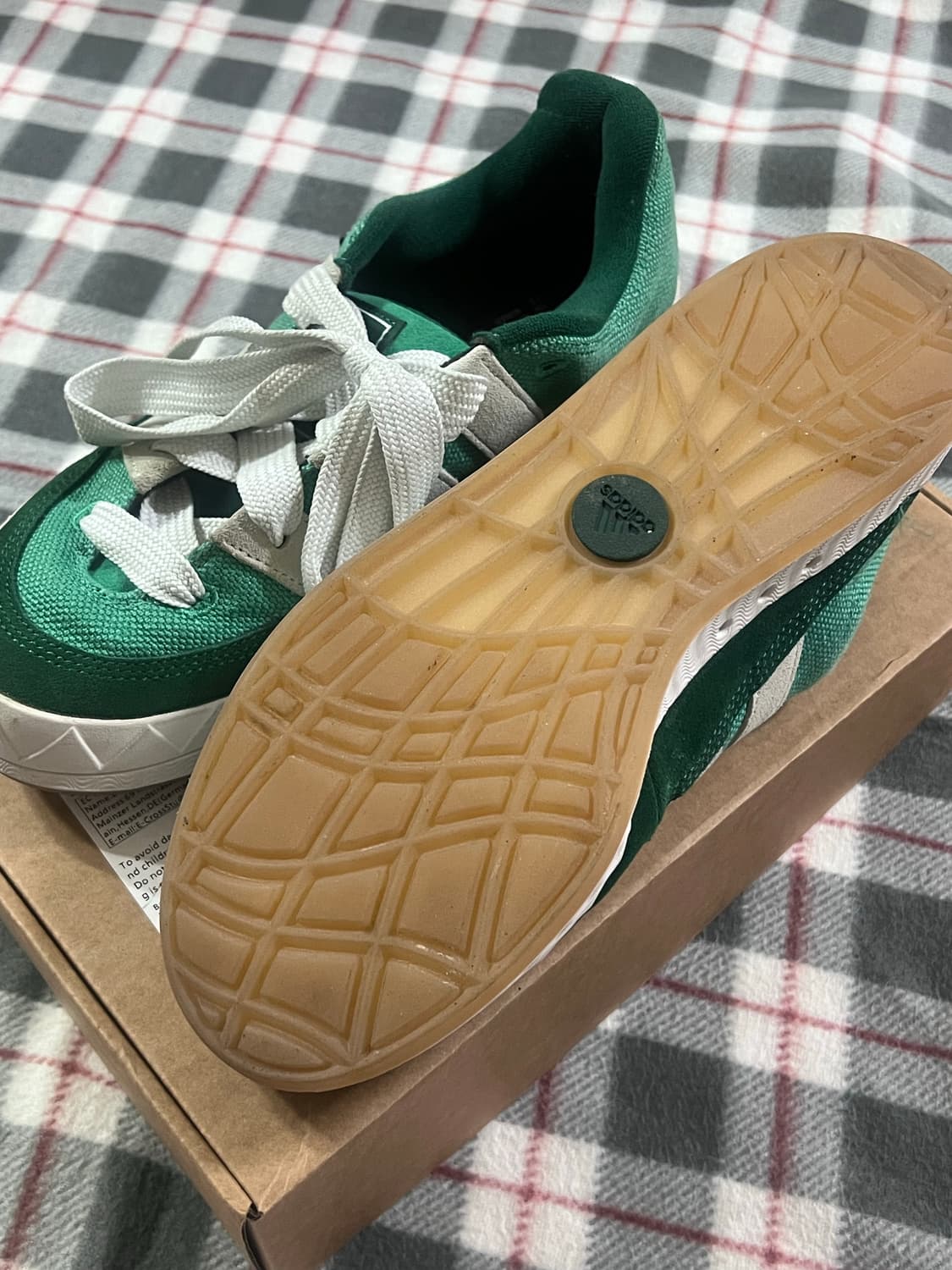 아디다스 아디매틱 스웨이드 그린 상품이미지2