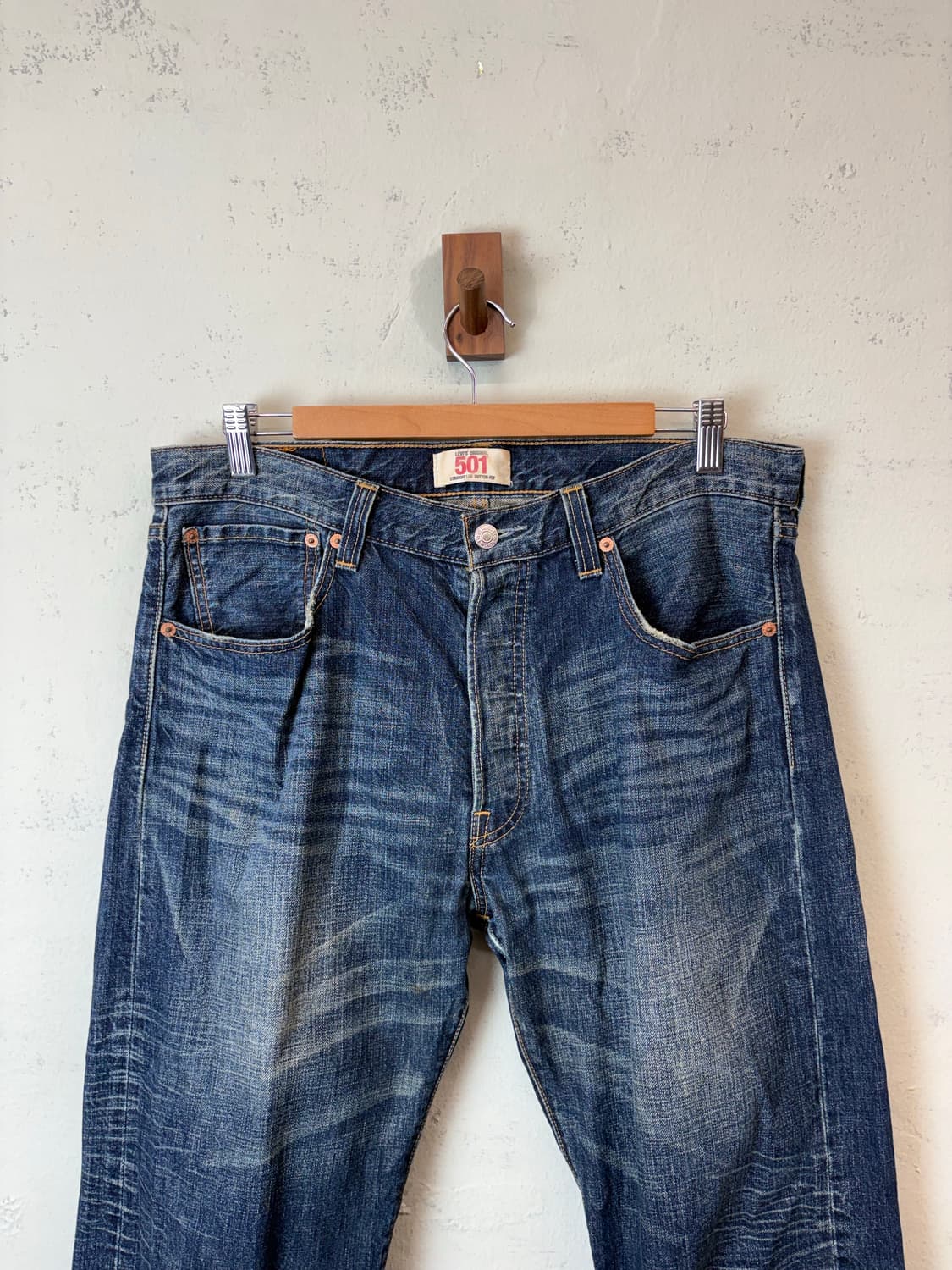 리바이스 501 빈티지 워싱 데님팬츠 상품이미지3