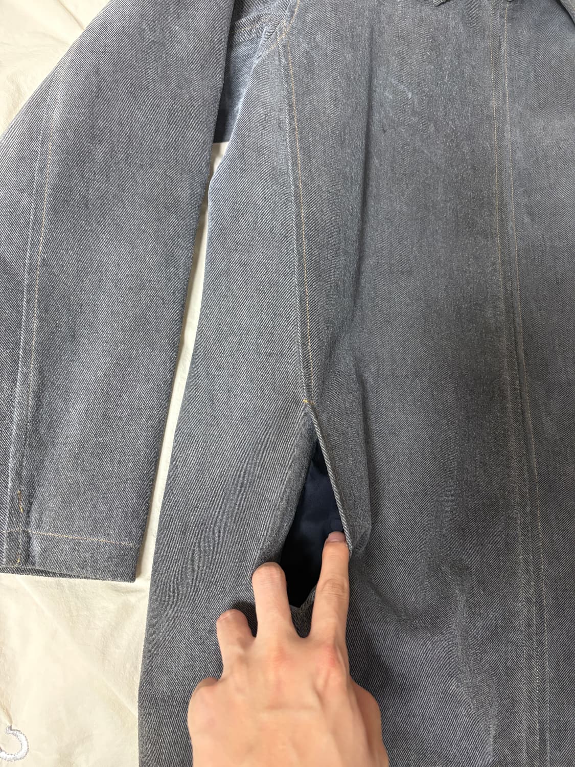 요지야마모토 aar 레더 자켓 상품이미지5