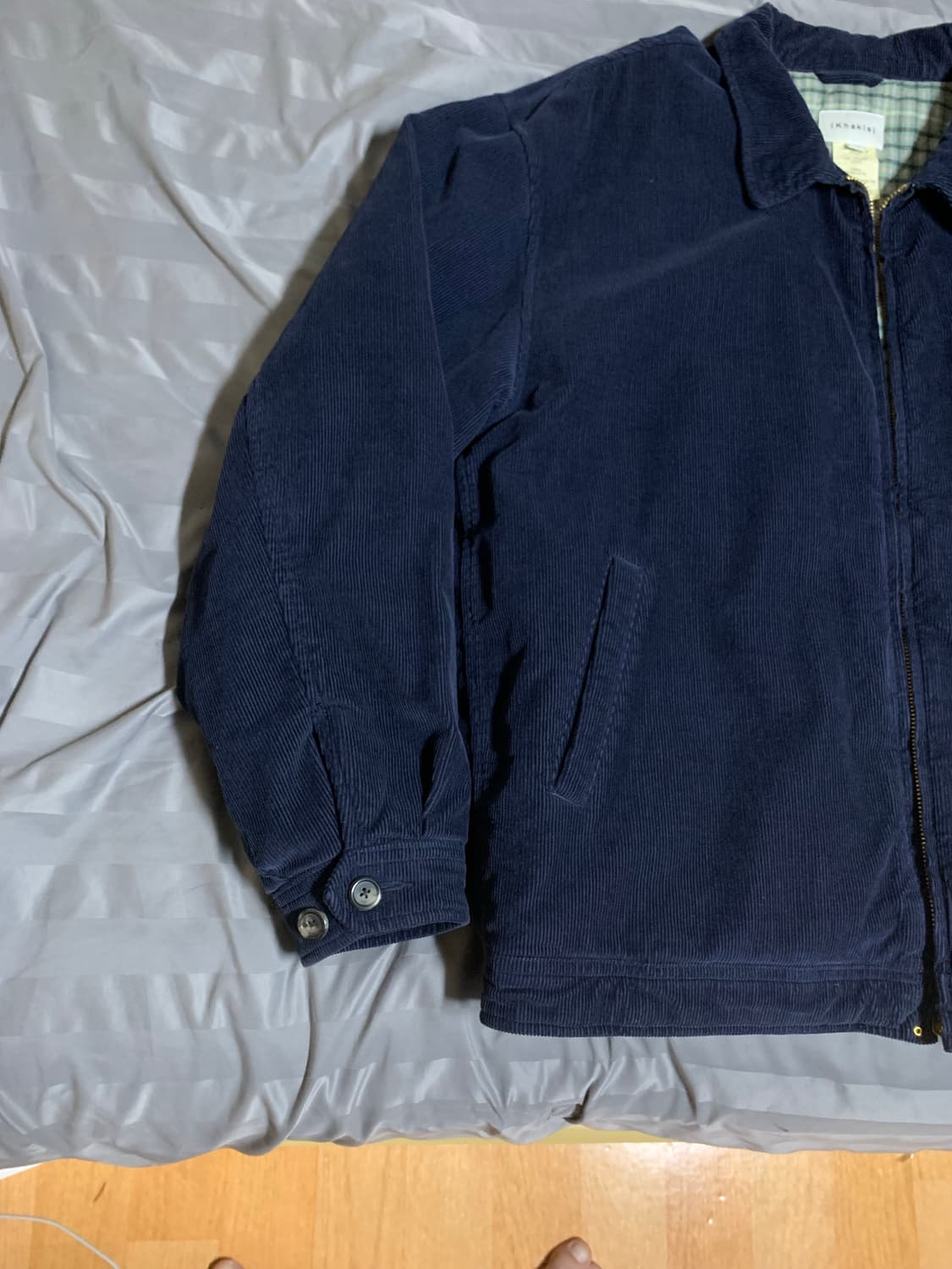 카키스 코듀로이 스윙자켓 상품이미지5