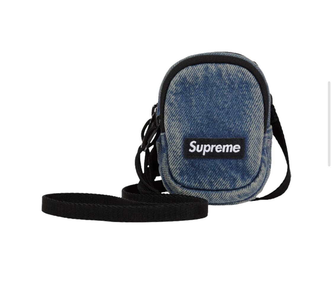 슈프림 데님 미니 유틸리티 백 워시드 인디고 상품이미지1