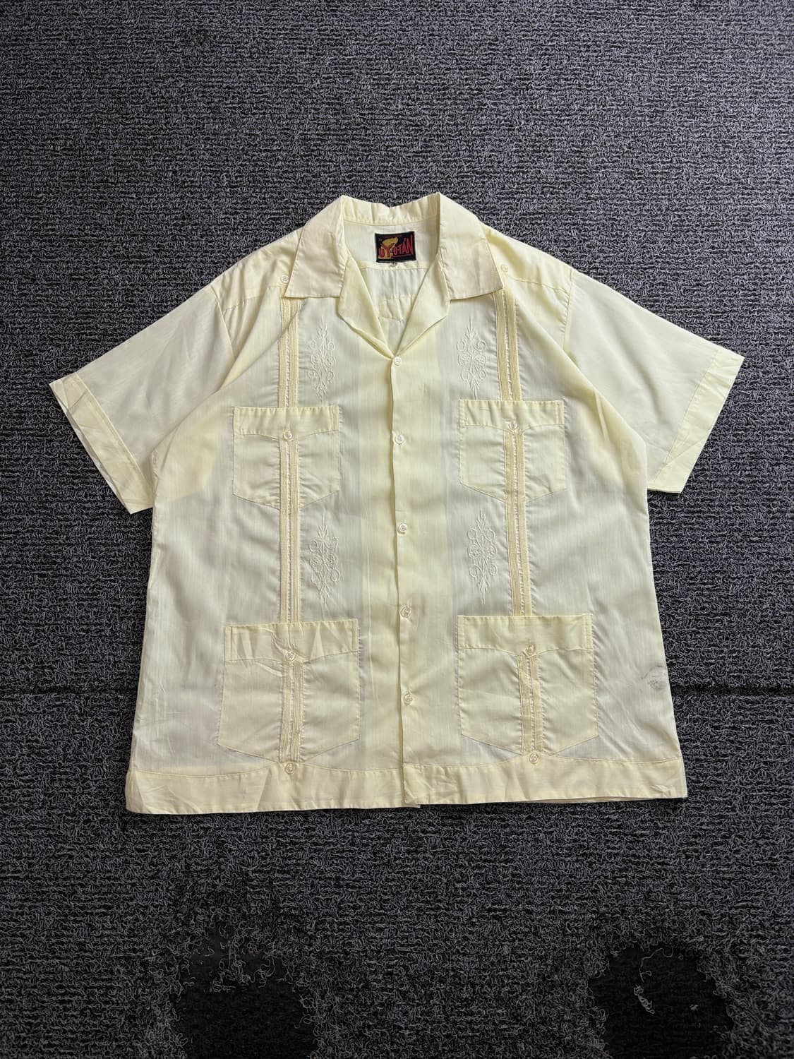 빈티지 아카이브 구아야베라 쿠바 셔츠 4129 상품이미지2