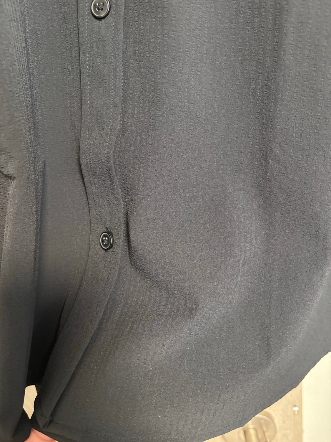 Alo 알로요가 드림 스케이프 버튼 다운 셔츠 블랙 라지 상품이미지6