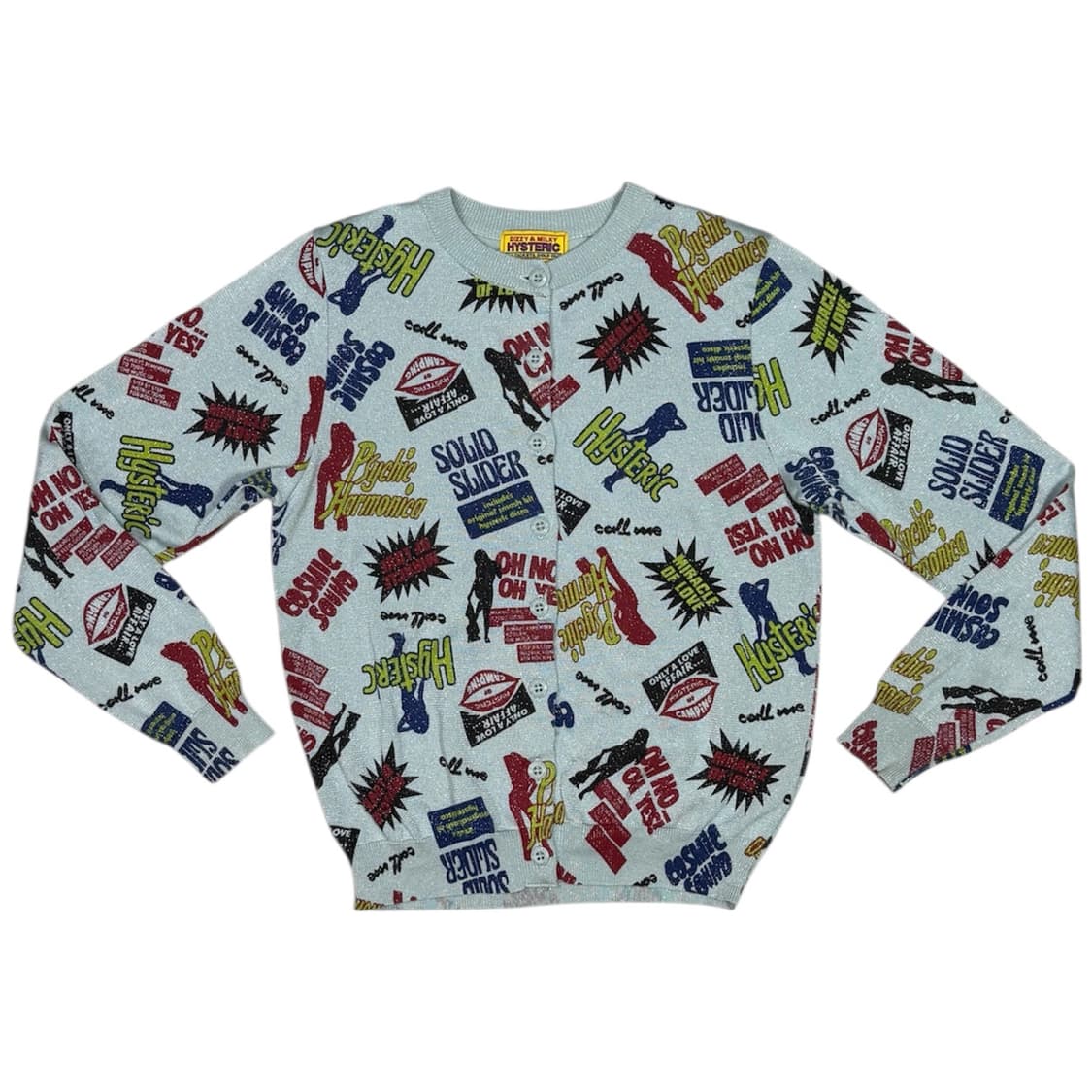 히스테릭 글래머 히스걸 패턴 가디건 자켓 상품이미지1