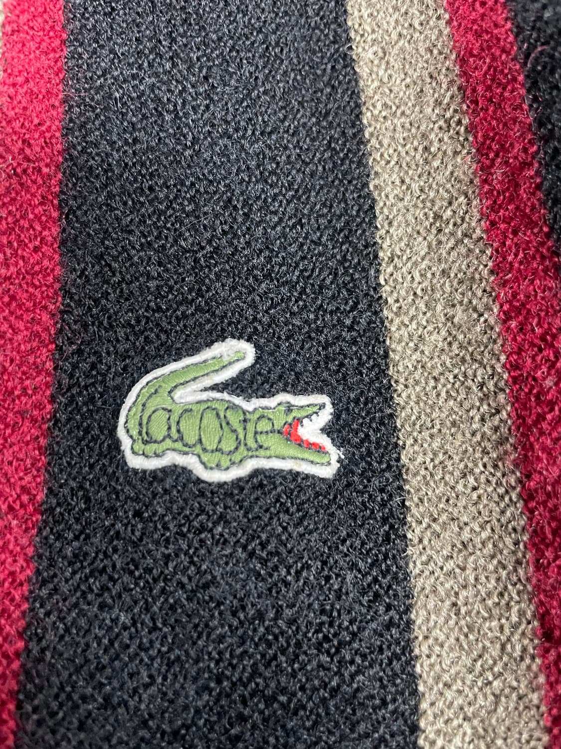 90s vintage LACOSTE WOOL KINT 상품이미지5