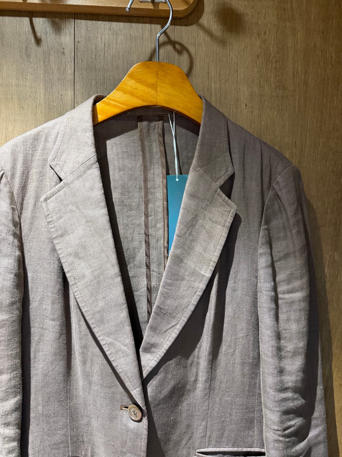 90‘s Burberry 버버리 Linen jacket  상품이미지7
