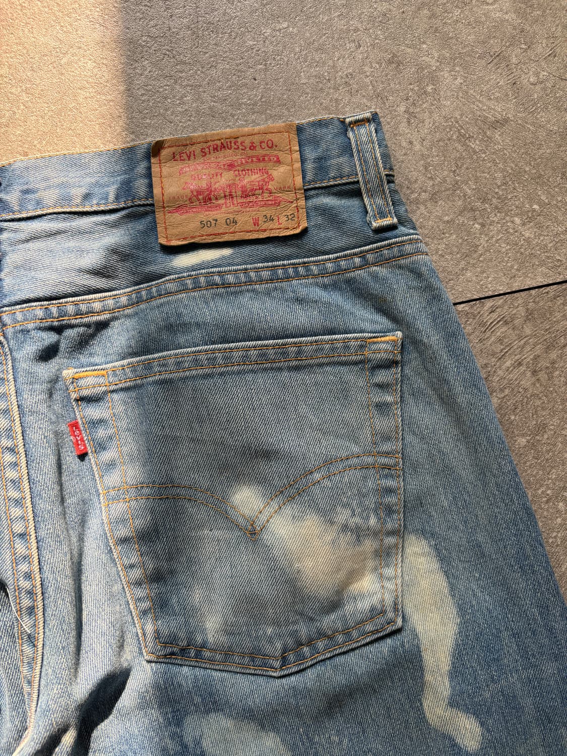 리바이스 507 부츠컷 상품이미지9