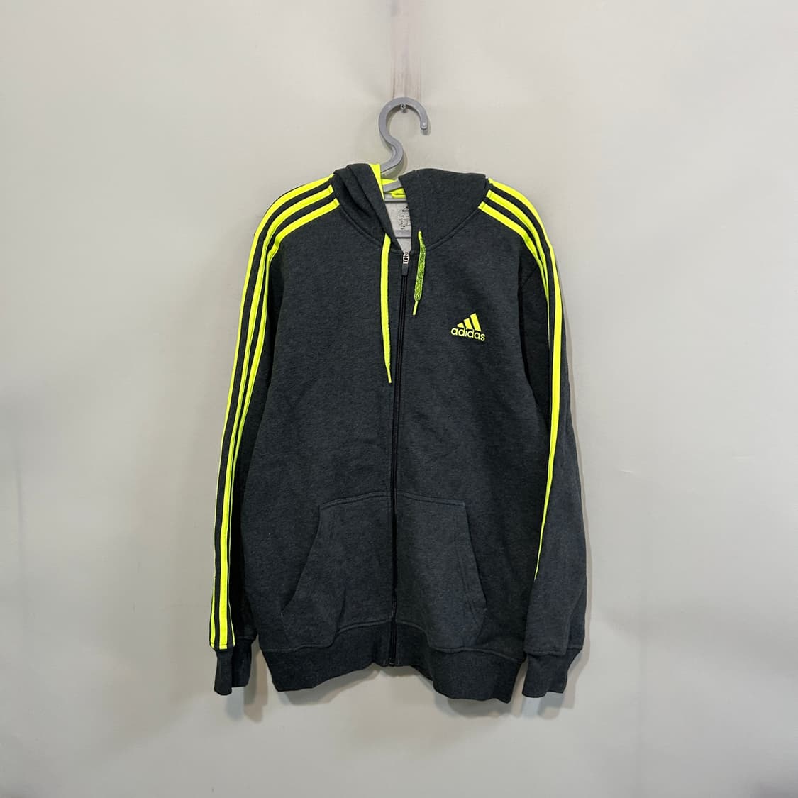 아디다스 남성 기모 후드 집업 100 상품이미지1