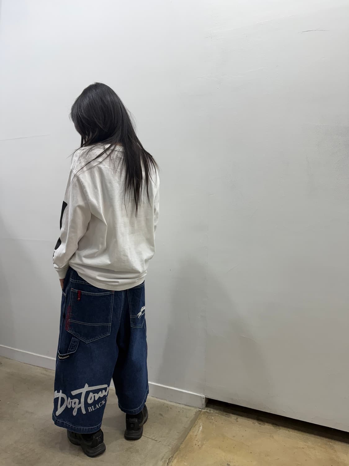 밴슨 본 프린팅 오버핏 롱슬리브 상품이미지6