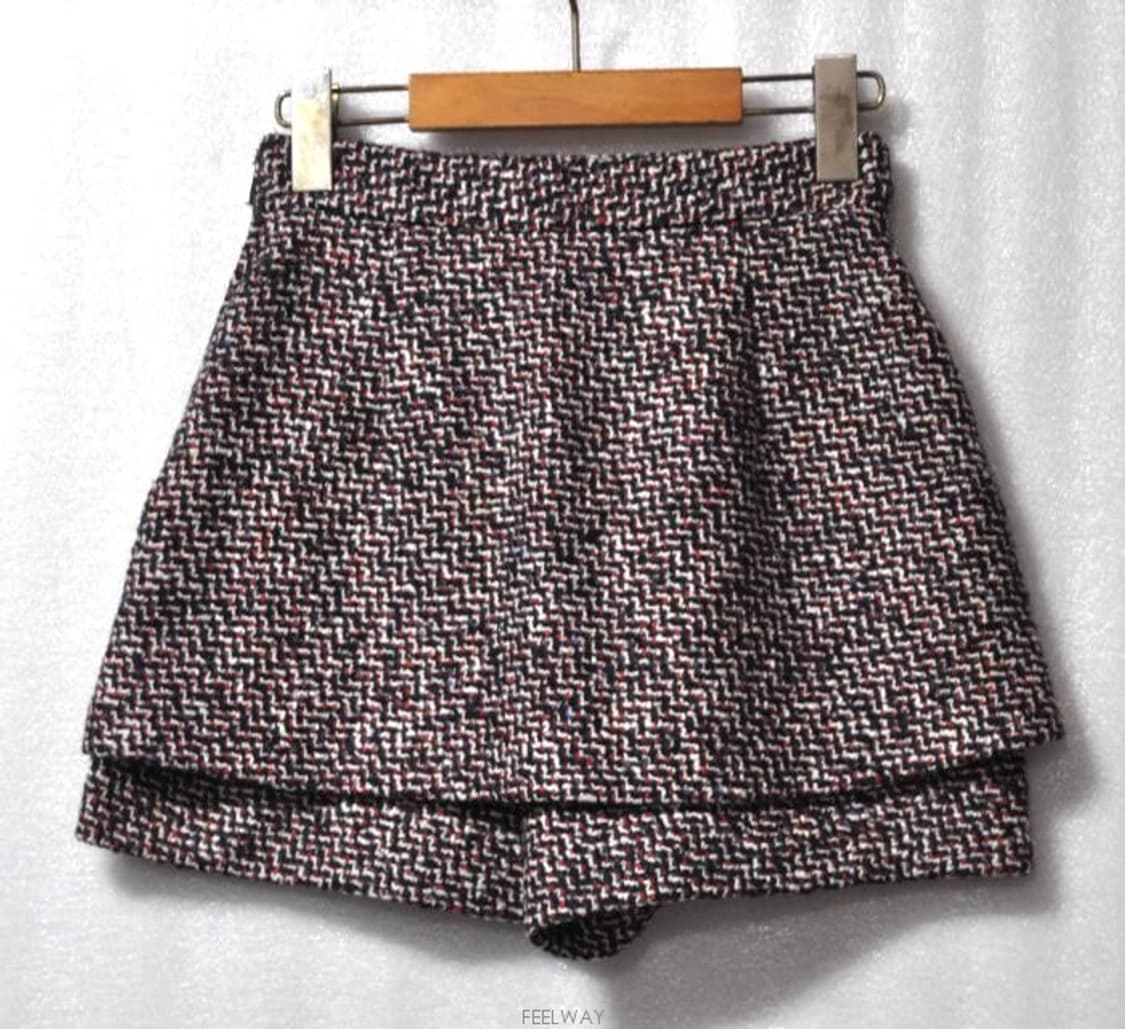 마쥬(maje)/여성트위드치마반바지(허리23) 상품이미지2
