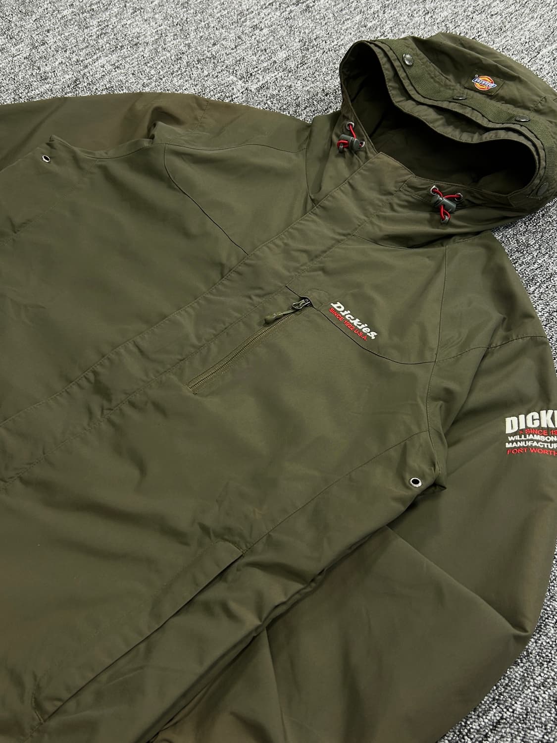 디키즈 빈티지 카키 바람막이 M  상품이미지4