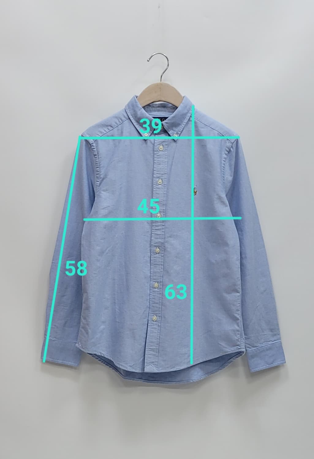 (새상품급) POLO 폴로랄프로렌 옥스포드 셔츠 / L (14-16)
 상품이미지10