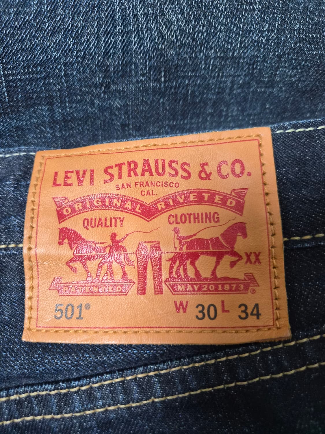 리바이스Levis 501 워싱진 30사이즈 P-211 상품이미지4